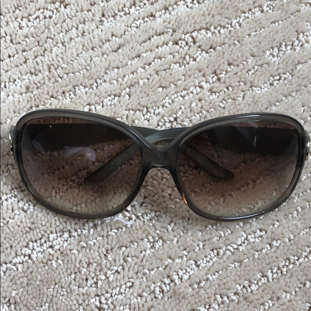 Christian Dior gray sunglasses